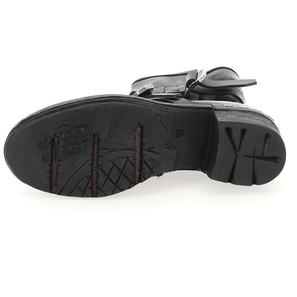 A.S.98 Italian Leather Booties black/Nero size 37 NIB - Picture 5 of 16